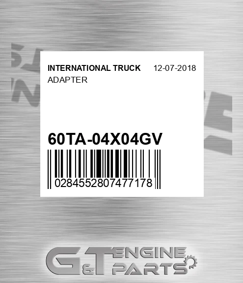 60TA-04X04GV Adapter