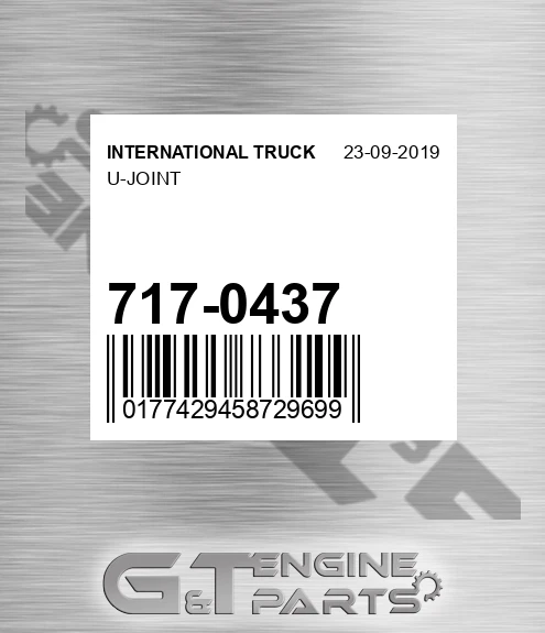 717-0437 U-joint