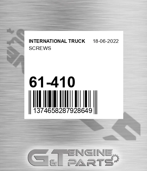 61-410 Screws