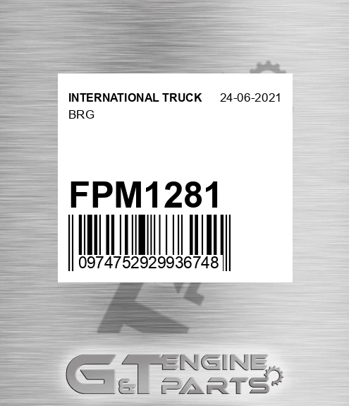 FPM1281 INTERNATIONAL TRUCK Brg