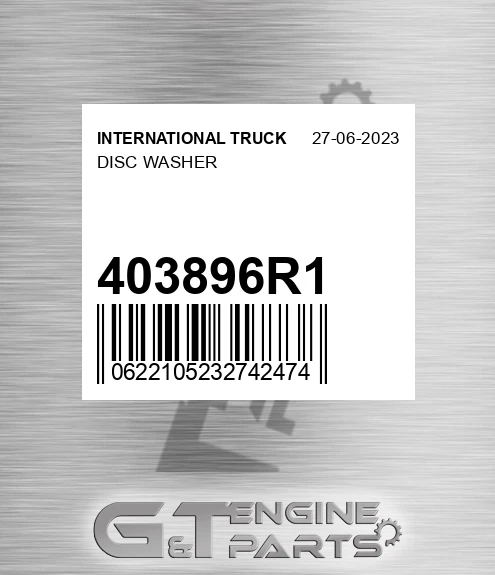 403896R1 Disc Washer