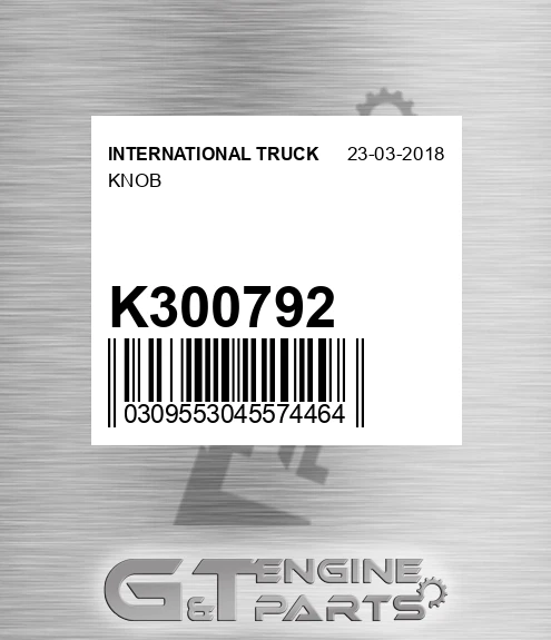 K300792 Knob