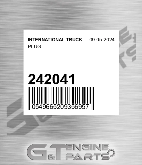 242041 Plug
