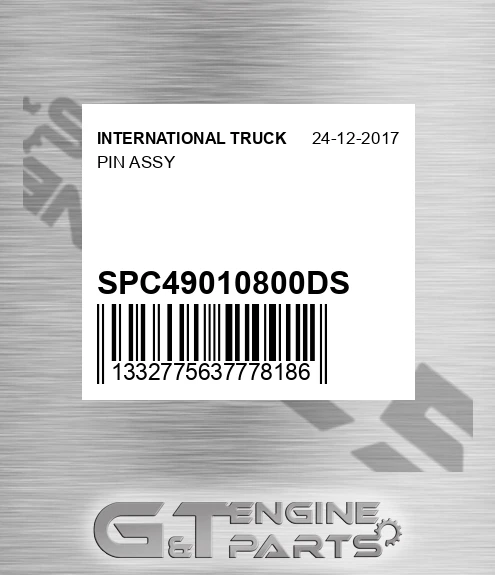 SPC49010800DS Pin Assy