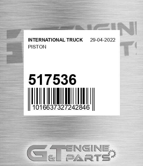 517536 INTERNATIONAL TRUCK Piston