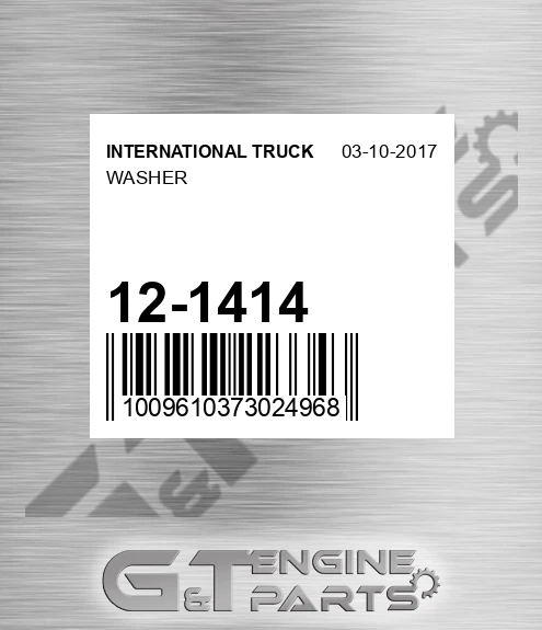 12-1414 Washer