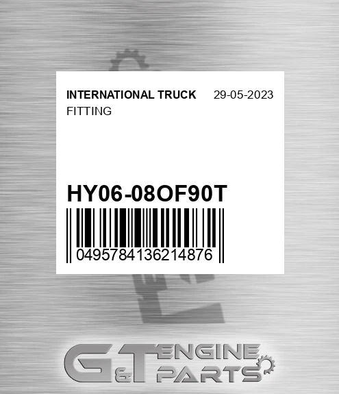 HY06-08OF90T Fitting
