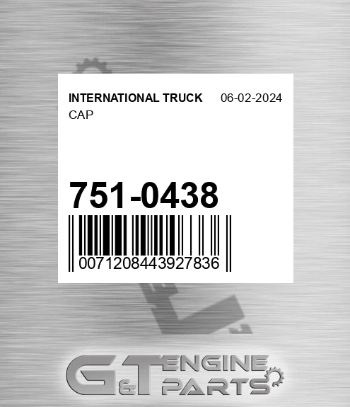 751-0438 Cap
