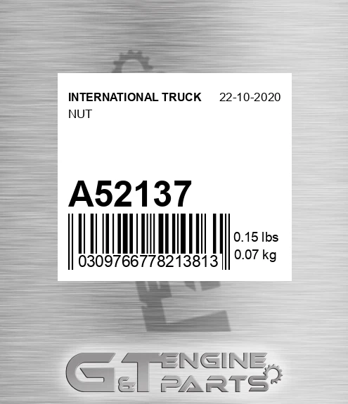 A52137 Nut