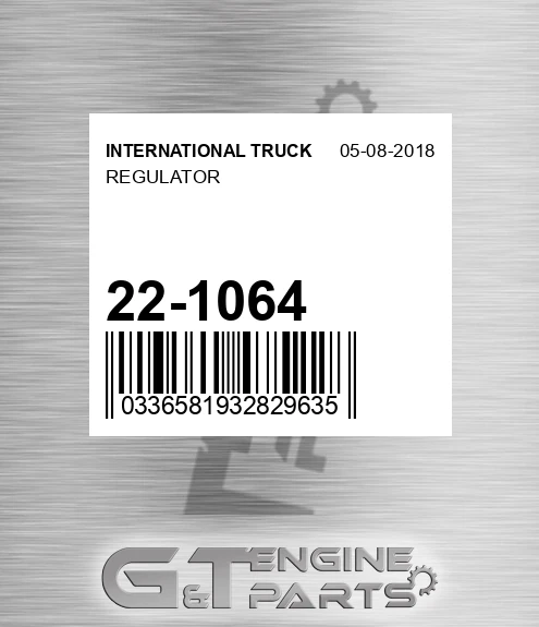 22-1064 Regulator