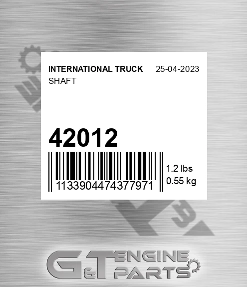 42012 Shaft
