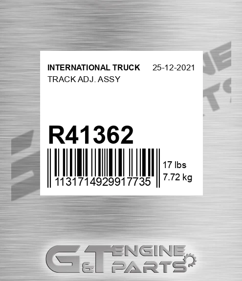 R41362 Track Adj. Assy