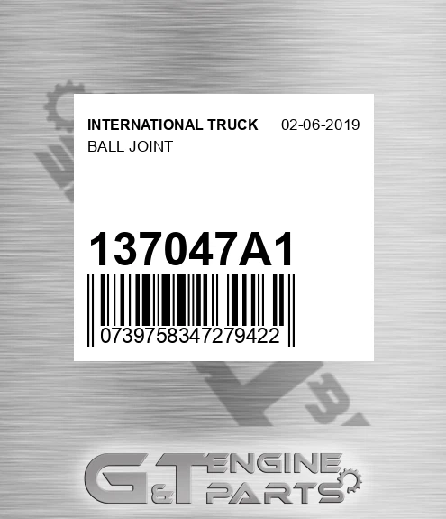 137047A1 Ball Joint