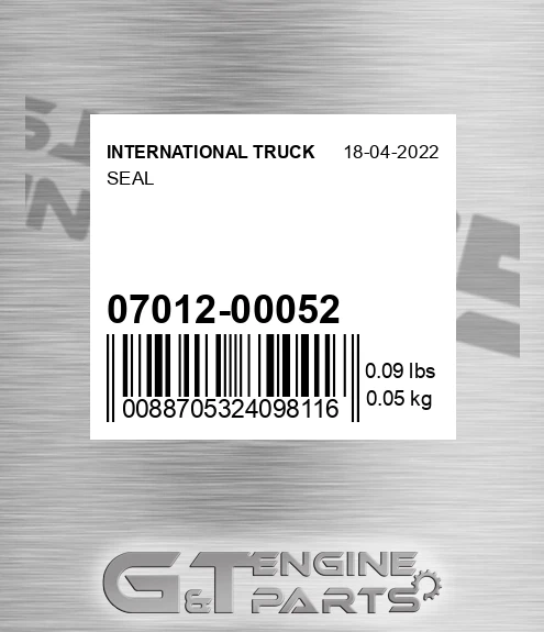 07012-00052 Seal