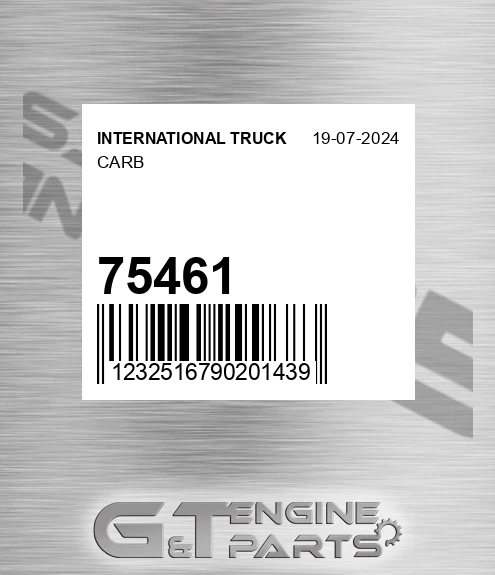 75461 Carb for INTERNATIONAL TRUCK