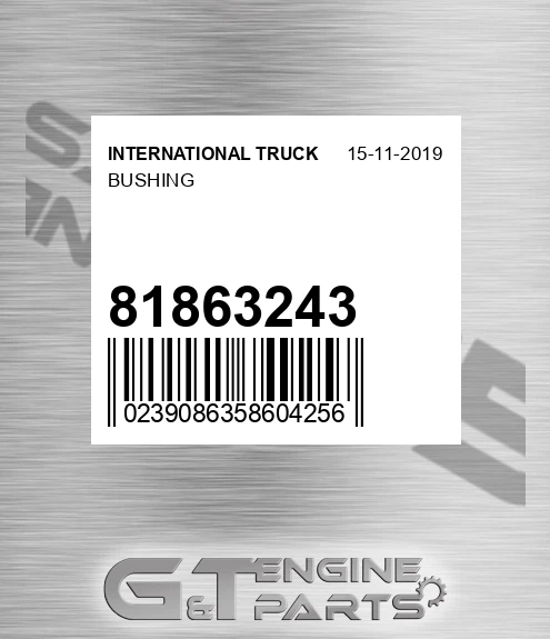 81863243 INTERNATIONAL TRUCK Bushing