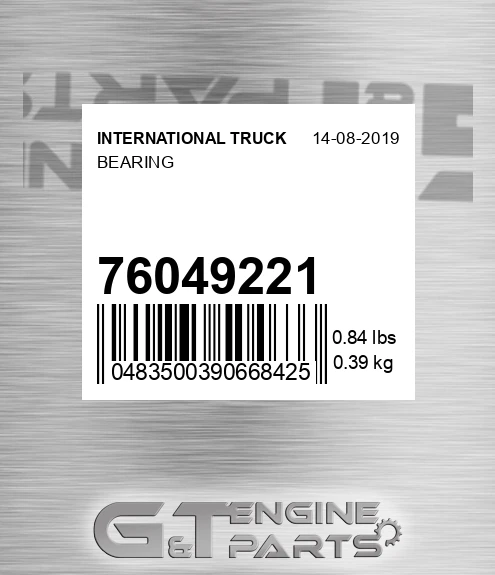 76049221 Bearing