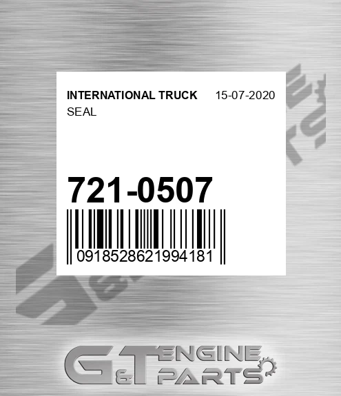721-0507 Seal