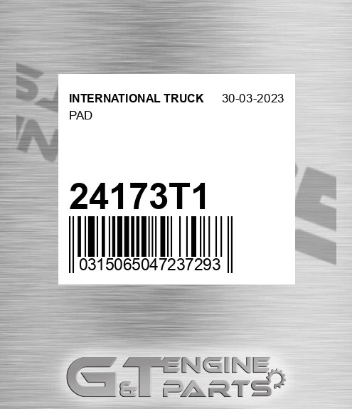 24-173T1 Pad