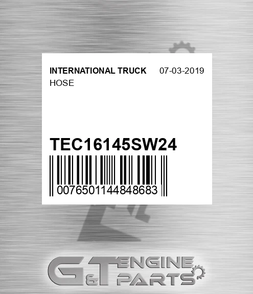 TEC16145SW24 Hose