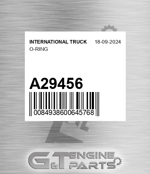A29456 O-ring