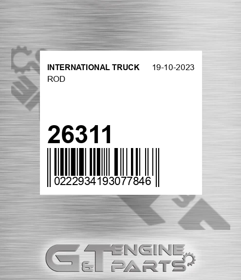 26311 INTERNATIONAL TRUCK Rod