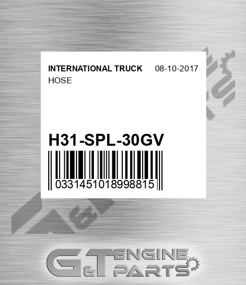 H31-SPL-30GV Hose