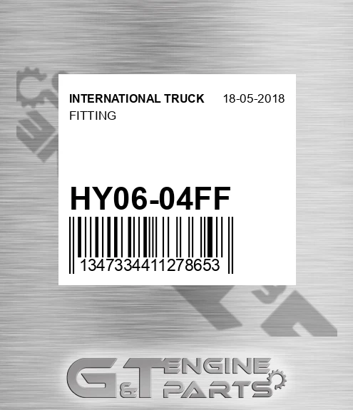 HY06-04FF Fitting