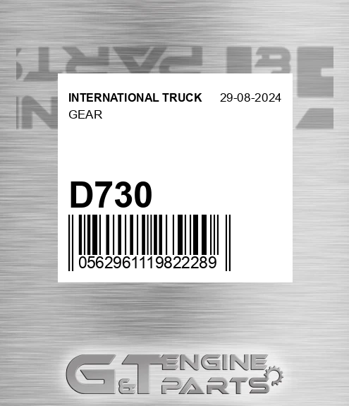 D730 INTERNATIONAL TRUCK Gear