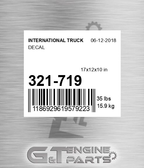 321-719 Decal