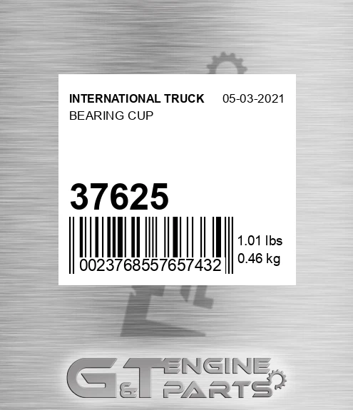 37625 INTERNATIONAL TRUCK Bearing Cup