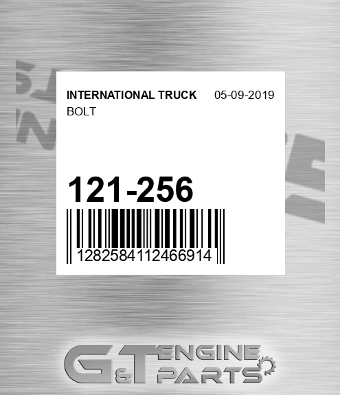 121-256 Bolt for INTERNATIONAL TRUCK