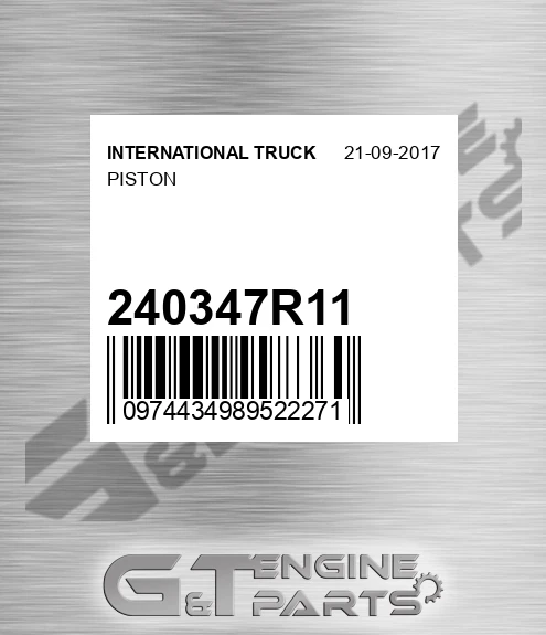 240347R11 Piston