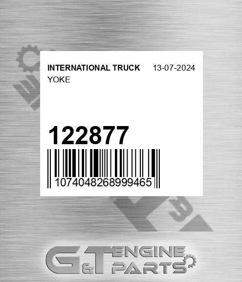122877 Yoke