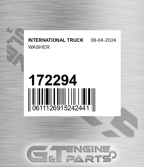 172294 Washer