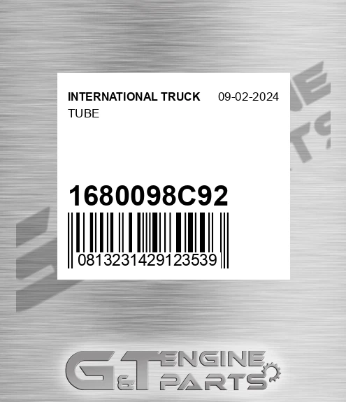 1680098C92 Tube