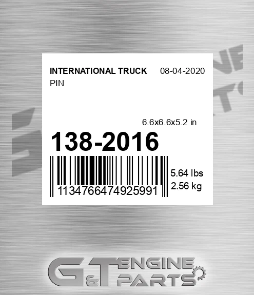 138-2016 Pin