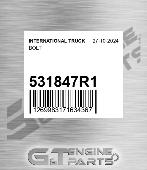 531847R1 Bolt