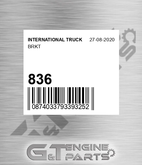 836 Brkt