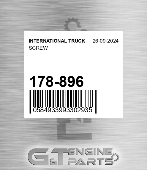 178-896 Screw