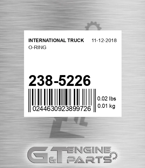 238-5226 O-ring