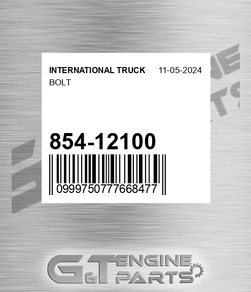 854-12100 Bolt
