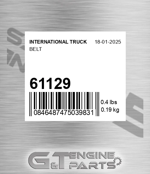 61129 INTERNATIONAL TRUCK Belt
