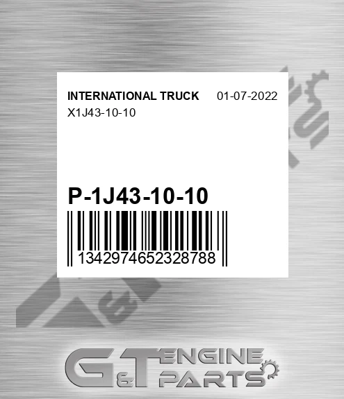 P-1J43-10-10 X1j43-10-10