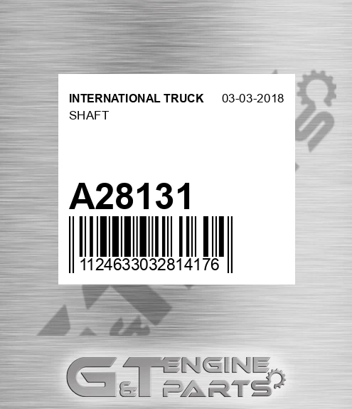 A28131 INTERNATIONAL TRUCK Shaft