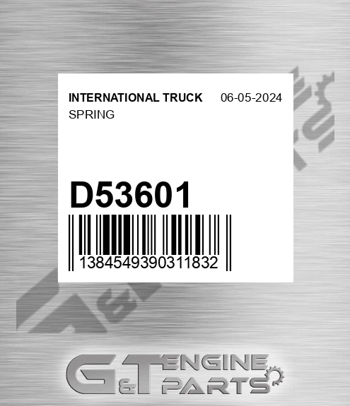 D53601 Spring