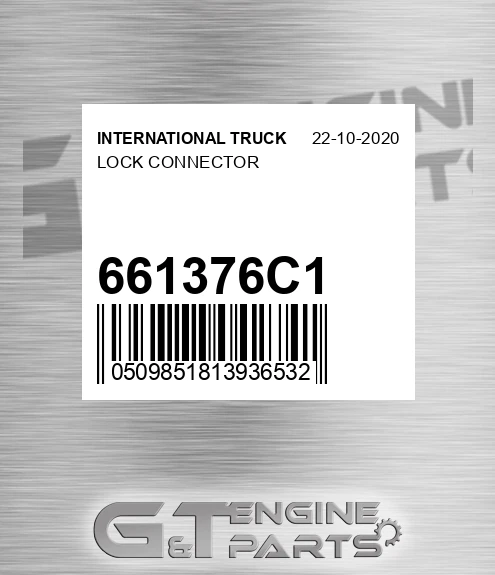 661376C1 Lock Connector