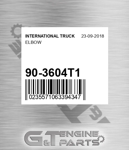 90-3604T1 Elbow