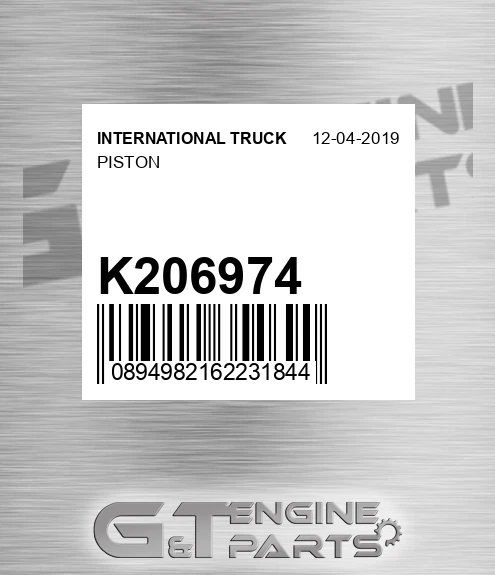 K206974 Piston