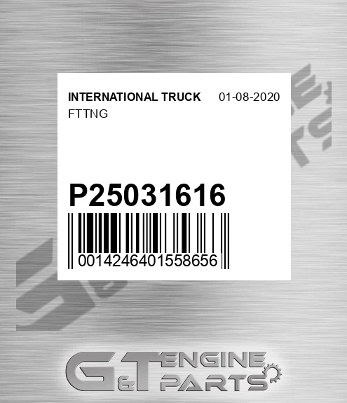 P2503-16-16 Fitting for INTERNATIONAL TRUCK